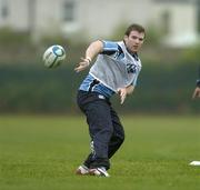 14 November 2007; Gordon D'Arcy in action during the Leinster Training, UCD, Belfield Park, Dublin. Picture credit; Matt Browne / SPORTSFILE *** Local Caption ***