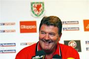 16 November 2007; Wales manager John Toshack during a press conference. Dyffryn room, Vale Hotel, Cardiff, Wales. Picture credit: David Maher / SPORTSFILE