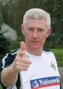 16 November 2007; Northern Ireland manager, Nigel Worthington, calls for the fans to act as a 13th man on Saturday night, at a press conference ahead of their 2008 European Championship Qualifier with Denmark. Northern Ireland Press Conference, Hilton Hotel, Templepatrick, Co. Antrim. Picture credit: Oliver McVeigh / SPORTSFILE