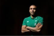 10 February 2015; Ireland's Simon Zebo during a press conference. Carton House, Maynooth, Co. Kildare. Picture credit: Brendan Moran / SPORTSFILE