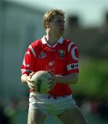 9 April 2000; Anthony Lynch of Cork during the Church & General National Football League Division 1A match between Dublin and Cork at Parnell Park in Dublin. Photo by Brendan Moran/Sportsfile