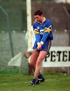 2 April 2000; Christy O'Connor of Clare during the Church & General National Hurling League Division 1A Round 5 match between Offaly and Clare at St Brendan's Park in Birr, Offaly. Photo by Damien Eagers/Sportsfile