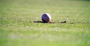 9 April 2000; A Cork football is seen prior to the Church & General National Football League Division 1A match between Dublin and Cork at Parnell Park in Dublin. Photo by Aoife Rice/Sportsfile