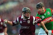 13 February 2000; David Donohue of Athenry during the All-Ireland Senior Club Hurling Championship Semi-Final match between Athenry and Birr at Semple Stadium in Thurles, Tipperary. Photo by Ray McManus/Sportsfile