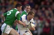 13 April 2000; David Murphy of Waterford is tackled by Stephen Lucey of Limerick during the Munster Under-21 Football Championship Final match between Waterford and Limerick at Fraher Field in Dungarvan, Waterford. Photo by Matt Browne/Sportsfile