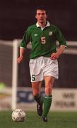 26 April 2000; Gary Breen of Republic of Ireland during the International Friendly match between Republic of Ireland and Greece at Lansdowne Road in Dublin. Photo by David Maher/Sportsfile