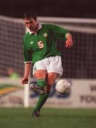 26 April 2000; Gary Breen of Republic of Ireland during the International Friendly match between Republic of Ireland and Greece at Lansdowne Road in Dublin. Photo by David Maher/Sportsfile