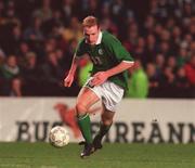 26 April 2000; Gary Doherty of Republic of Ireland during the International Friendly match between Republic of Ireland and Greece at Lansdowne Road in Dublin. Photo by David Maher/Sportsfile