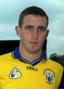 2 April 2000; Gerry Quinn of Clare prior to the Church & General National Hurling League Division 1A Round 5 match between Offaly and Clare at St Brendan's Park in Birr, Offaly. Photo by Aoife Rice/Sportsfile