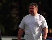 26 February 2000; Young Munster coach John Fitzgerald prior to the AIB League Division 1 match between St Mary's and Young Munster at Templeville Road in Dublin. Photo by Matt Browne/Sportsfile