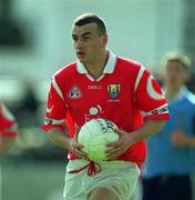 9 April 2000; John Miskella of Cork during the Church & General National Football League Division 1A match between Dublin and Cork at Parnell Park in Dublin. Photo by Brendan Moran/Sportsfile