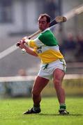 2 April 2000; Johnny Dooley of Offaly during the Church & General National Hurling League Division 1A Round 5 match between Offaly and Clare at St Brendan's Park in Birr, Offaly. Photo by Damien Eagers/Sportsfile