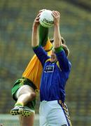 23 April 2000; Donal Daly of Kerry in action against Nigel Nestor of Meath during the Church & General National Football League Division 1 Semi-Final match between Kerry and Meath at Semple Stadium in Thurles, Tipperary. Photo by Brendan Moran/Sportsfile