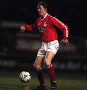 4 April 2000; Mark Hutchison of Shelbourne during the Eircom League Premier Division match between Shelbourne and Drogheda United at Tolka Park in Dublin. Photo by Brendan Moran/Sportsfile