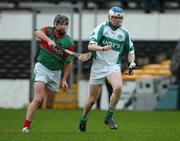 18 November 2007; T.J. Reid, Ballyhale Shamrocks, in action against Dylan Hayden, Birr. AIB Leinster Senior Hurling Championship Semi-Final, Ballyhale Shamrocks, Kilkenny, v Birr, Offaly, Nowlan Park, Kilkenny. Picture credit; Ray McManus / SPORTSFILE