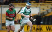 18 November 2007; T.J. Reid, Ballyhale Shamrocks, in action against Dylan Hayden, Birr. AIB Leinster Senior Hurling Championship Semi-Final, Ballyhale Shamrocks, Kilkenny, v Birr, Offaly, Nowlan Park, Kilkenny. Picture credit; Ray McManus / SPORTSFILE