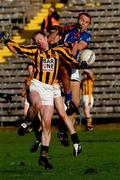 18 November 2007; Sean McDonnell, Dromore, Tyrone, in action against David McKenna, Crossmaglen Rangers, Armagh. AIB Ulster Senior Football Championship Semi-Final, Dromore, Tyrone v Crossmaglen Rangers, Armagh, St Tiearnach's Park, Clones, Co. Monaghan. Picture credit; Michael Cullen / SPORTSFILE
