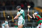 18 November 2007; David Hoyne, Ballyhale Shamrocks, in action against John Paul O'Meara, Birr. AIB Leinster Senior Hurling Championship Semi-Final, Ballyhale Shamrocks, Kilkenny, v Birr, Offaly, Nowlan Park, Kilkenny. Picture credit; Ray McManus / SPORTSFILE