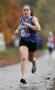 17 November 2007; Michelle Finn, UL A.C., in action during the Womens IUAA Road Relays. IUAA Road Relays, NUI College, Maynooth, Co. Kildare. Picture credit; Tomas Greally / SPORTSFILE