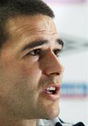 20 November 2007; Northern Ireland's David Healy at a press conference ahead of their 2008 European Championship Qualifier with Spain. Northern Ireland Press Conference, Riu Palace Hotel, Gran Canaria, Spain. Picture credit: Oliver McVeigh / SPORTSFILE