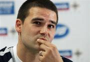 20 November 2007; Northern Ireland's David Healy at a press conference ahead of their 2008 European Championship Qualifier with Spain. Northern Ireland Press Conference, Riu Palace Hotel, Gran Canaria, Spain. Picture credit: Oliver McVeigh / SPORTSFILE