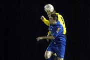 23 November 2007; Marc Brolly, Waterford United, in action against Shaun Holmes, Finn Harps. eircom League of Ireland Promotion / Relegation play-off, second leg, Waterford United v Finn Harps. RSC, Waterford. Picture credit; Matt Browne / SPORTSFILE