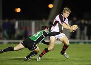 23 November 2007; Andrew Trimble, Ulster, is tackled by Daniel Riordan, Connacht. Magners League, Connacht v Ulster, Galway Sportsground, College Road, Galway. Picture credit; Oliver McVeigh / SPORTSFILE