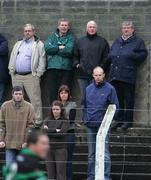 25 November 2007;  Cork manager Billy Morgan (back, second right) among the crowd watching the game. AIB Munster Senior Club Football Championship Semi-Final, Ballylanders, Limerick, v Nemo Rangers, Cork. John Fitzgerald Park, Kilmallock, Co. Limerick. Picture credit; Kieran Clancy / SPORTSFILE