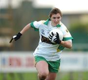 25 November 2007; Joan Hallinan, Glen, Derry. VHI Healthcare All-Ireland Ladies Intermediate Club Football Championship Final, Mourneabbey, Cork v Glen, Derry, St Rynaghs GAA, Club, Banagher, Co. Offaly. Picture credit: Brian Lawless / SPORTSFILE