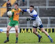 14 February 2015; Ian Burke, Corofin, in action against Hugh Gill, St Vincent's. AIB GAA Football All-Ireland Senior Club Championship, Semi-Final, Corofin v St Vincent's. O'Connor Park, Tullamore, Co. Offaly. Picture credit: Ray McManus / SPORTSFILE