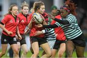 15 February 2015; Action from the Bank of Ireland half-time mini games featuring Tullamore RFC and Greystones RFC. Guinness PRO12, Round 14, Leinster v Newport Gwent Dragons, RDS, Ballsbridge, Dublin. Picture credit: Ramsey Cardy / SPORTSFILE