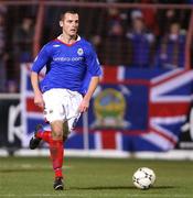 26 December 2007; Oran Kearney, Linfield. Carnegie Premier League, Glentoran v Linfield, The Oval, Belfast, Co. Antrim. Picture credit: Oliver McVeigh / SPORTSFILE