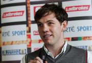 3 January 2008; Andy Lee during a press conference to announce details of his homecoming fight in the University Arena, Limerick. Andy Lee Press conference, Hunt Museum, Limerick. Picture credit; Kieran Clancy / SPORTSFILE