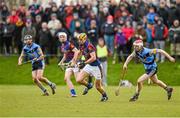 18 February 2015; Dan Morrissey, UL, in action against Con O'Shea, UCD. Independent.ie Fitzgibbon Cup Quarter-Final, UL v UCD. University of Limerick, Limerick. Picture credit: Diarmuid Greene / SPORTSFILE