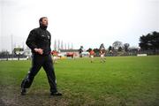 6 January 2008; Carlow manager Paul Bealin issues instructions during the match. O'Byrne Cup, First Round, Carlow v Kilkenny, Dr. Cullen Park, Carlow. Picture credit; Brian Lawless / SPORTSFILE