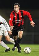 6 November 2007; David Rainey, Crusaders. CIS Insurance Cup semi-final, Crusaders v Glentoran, Winsor Park, Belfast, Co. Antrim. Picture credit; Oliver McVeigh / SPORTSFILE