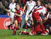 9 November 2007; Rory Lawson, Gloucester Rugby. Heineken Cup, Pool 2, Round 1, Ulster v Gloucester Rugby, Ravenhill, Belfast, Co. Antrim. Picture credit; Oliver McVeigh / SPORTSFILE