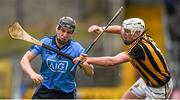 22 February 2015; Mark Schutte, Dublin, in action against Lester Ryan, Kilkenny. Allianz Hurling League, Division 1A, Round 2, Kilkenny v Dublin. Nowlan Park, Kilkenny. Picture credit: Stephen McCarthy / SPORTSFILE