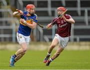 22 February 2015; Denis Maher, Tipperary, in action against Cathal Mannion, Galway. Allianz Hurling League, Division 1A, Round 2, Tipperary v Galway. Semple Stadium, Thurles, Co. Tipperary. Picture credit: Piaras Ó Mídheach / SPORTSFILE