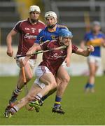 22 February 2015; Andrew Smith, Galway, in action against Brendan Maher, Tipperary. Allianz Hurling League, Division 1A, Round 2, Tipperary v Galway, Semple Stadium, Thurles, Co. Tipperary. Picture credit: Ray Ryan / SPORTSFILE