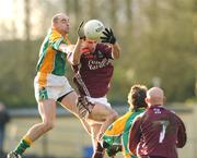 13 January 2008; Joe Bergin, Galway, in action against Declan Maxwell, Leitrim, Galway. FBD League, Leitrim v Galway, Pairc Sean MacDiarmada, Carrick-on-Shannon, Co. Leitrim. Picture credit; David Maher / SPORTSFILE
