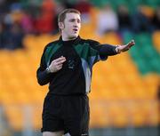 13 January 2008; Referee Declan Corcoran during the game. FBD League, Leitrim v Galway, Pairc Sean MacDiarmada, Carrick-on-Shannon, Co. Leitrim. Picture credit; David Maher / SPORTSFILE