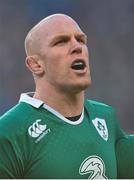 14 February 2015; Paul O'Connell, Ireland. RBS Six Nations Rugby Championship, Ireland v France. Aviva Stadium, Lansdowne Road, Dublin. Picture credit: Ramsey Cardy / SPORTSFILE