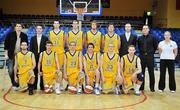 13 January 2008; The UCD Marian team. Men's SuperLeague National Cup Semi-Final 2008, UCD Marian, Dublin v Abrakebabra Tigers, Kerry, National Basketball Arena, Tallaght, Dublin. Picture credit: Brendan Moran / SPORTSFILE  *** Local Caption ***