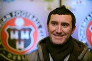 14 January 2008; Bohemians new signing Jason Byrne during a Press Conference. Dalymount Park, Dublin. Picture credit; David Maher / SPORTSFILE