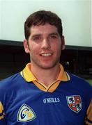 7 May 2000; Alan Neilon of Longford prior to the Bank of Ireland Leinster Senior Football Championship Group Stage Round 1 match between Wexford and Longford at O'Kennedy Park in New Ross, Wexford. Photo by Aoife Rice/Sportsfile