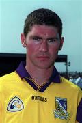 7 May 2000; Darragh Breen of Wexford prior to the Bank of Ireland Leinster Senior Football Championship Group Stage Round 1 match between Wexford and Longford at O'Kennedy Park in New Ross, Wexford. Photo by Aoife Rice/Sportsfile