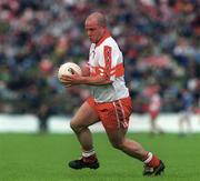 14 May 2000; Geoffrey McGonagle of Derry during the Bank of Ireland Ulster Senior Football Championship Quarter-Final match between Cavan and Derry at Breffni Park in Cavan. Photo by Ray Lohan/Sportsfile