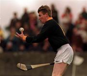 9 April 2000; Martin Carey of Kilkenny during the Church & General National Hurling League Division 1B match between Wexford and Kilkenny at OÕKennedy Park in New Ross, Wexford. Photo by Matt Browne/Sportsfile