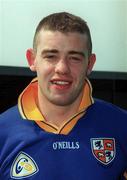 7 May 2000; Padraig Shanley of Longford prior to the Bank of Ireland Leinster Senior Football Championship Group Stage Round 1 match between Wexford and Longford at O'Kennedy Park in New Ross, Wexford. Photo by Aoife Rice/Sportsfile